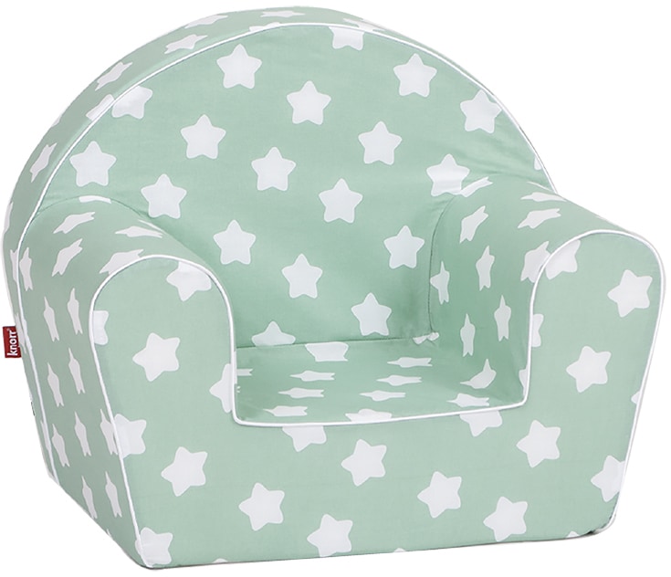 Knorrtoys® Sessel »Green White Stars«, für Kinder; Made in Europe von Knorrtoys®