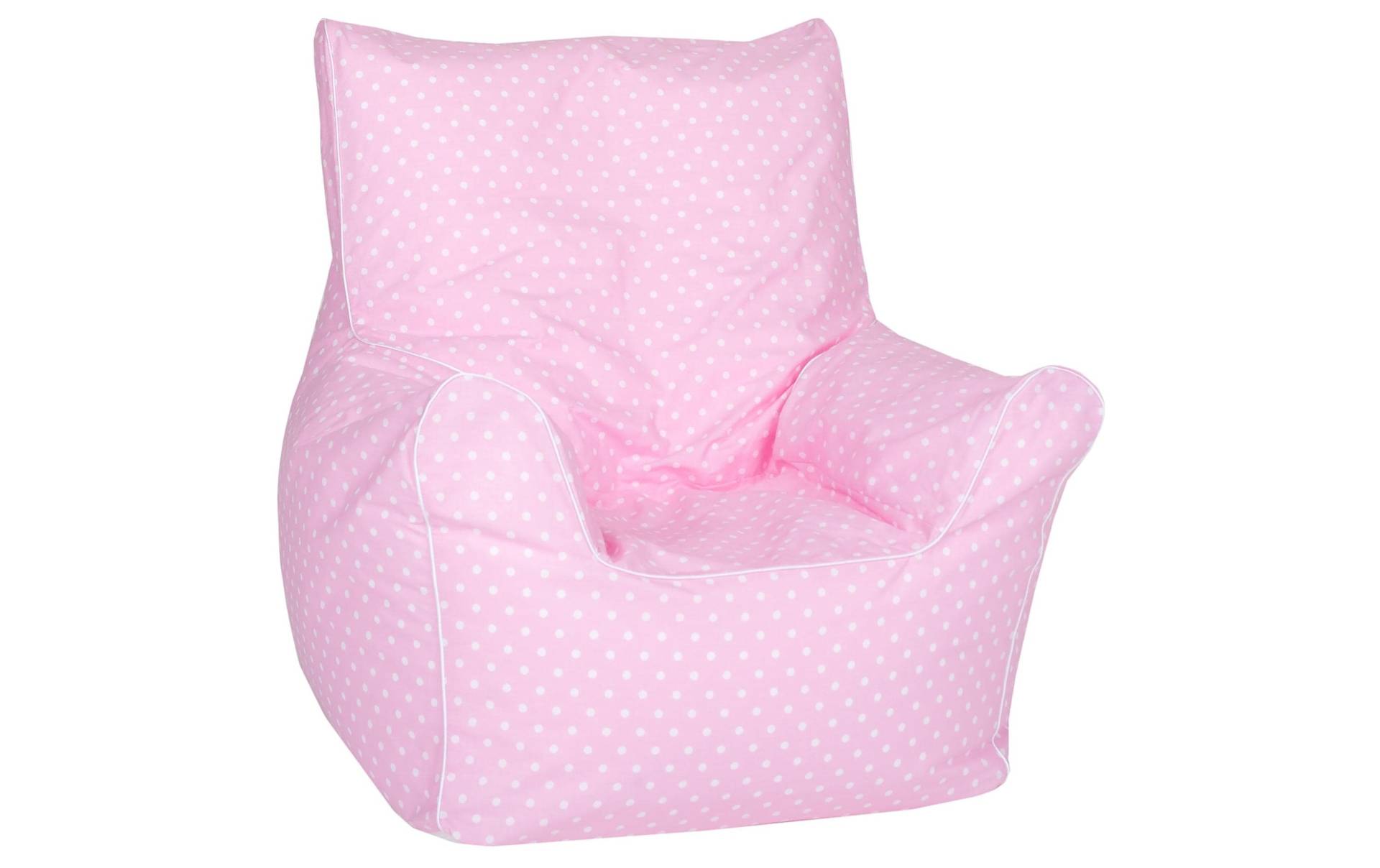 Knorrtoys® Sitzsack »Junior - Pink White Dots« von Knorrtoys®