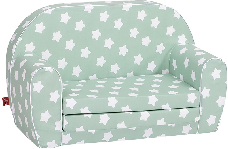 Knorrtoys® Sofa »Green White Stars«, für Kinder; Made in Europe von Knorrtoys®