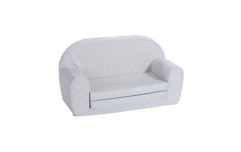 Knorrtoys® Sofa »Kindersofa Grau mit Geo Würfel«, (1 St.) von Knorrtoys®