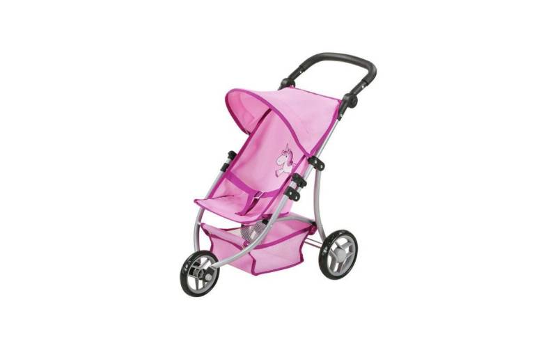 Knorrtoys® Puppenwagen »Jogger Lio Uma das Einhorn rosa« von Knorrtoys®