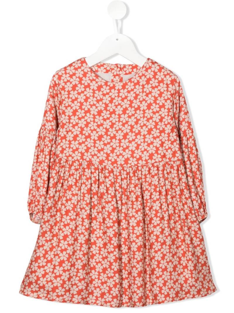 Knot Alora floral-print dress - Orange von Knot