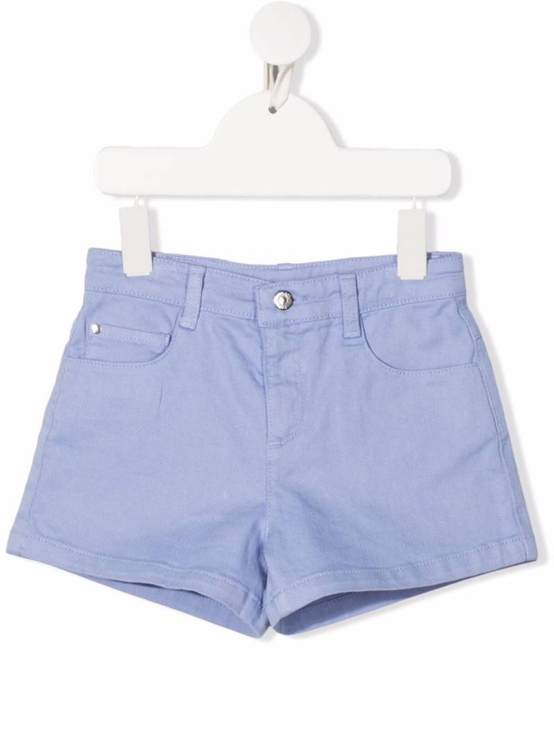 Knot Barbara twill denim shorts - Purple von Knot