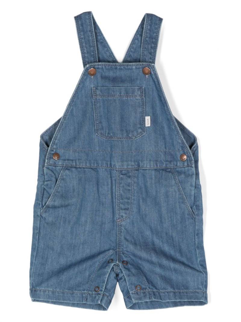 Knot Ben washed-denim dungarees - Blue von Knot