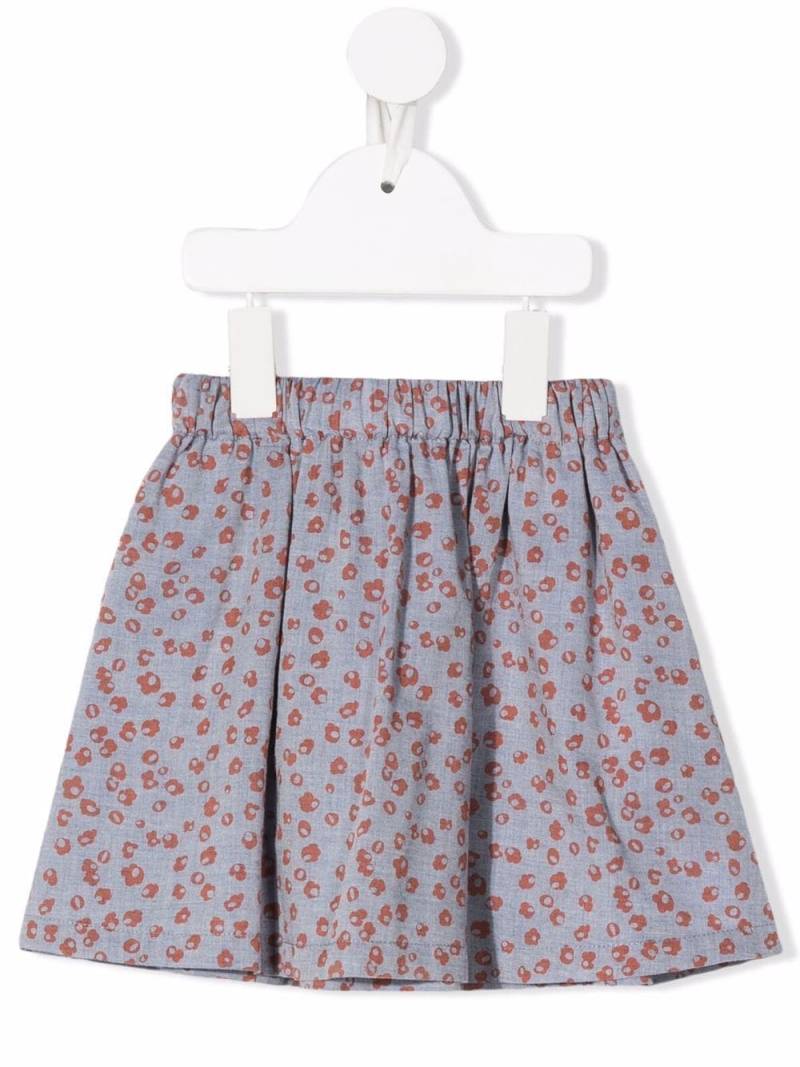 Knot Bernice floral-print skirt - Blue von Knot