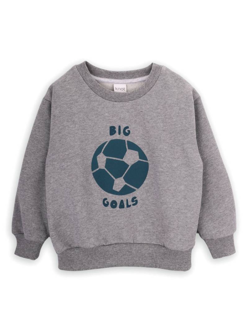 Knot Big Goals sweatshirt - Grey von Knot