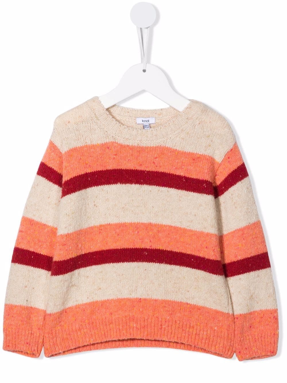 Knot Ginger stripe knit jumper - Neutrals von Knot