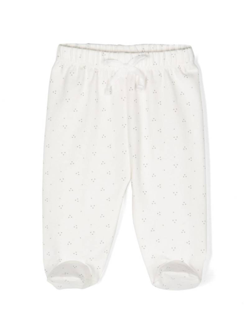 Knot Homer micro-dot drawstring trousers - White von Knot