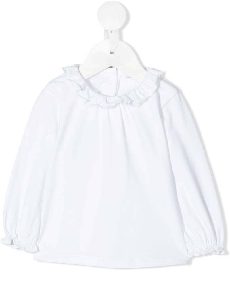 Knot Sori ruffle-trimmed blouse - White von Knot