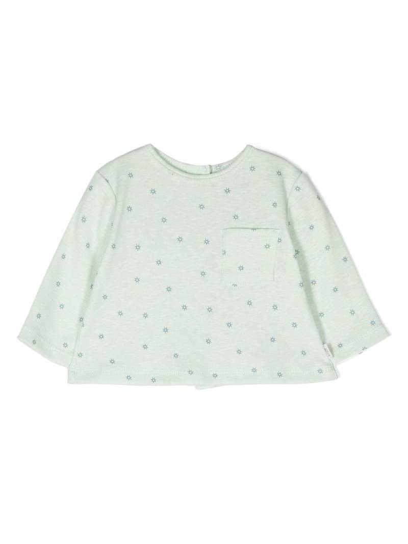 Knot Teddy patch pcoket blouse - Green von Knot