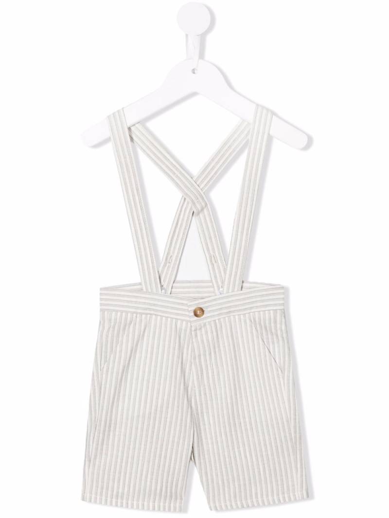 Knot Thomas striped shorts - Grey von Knot