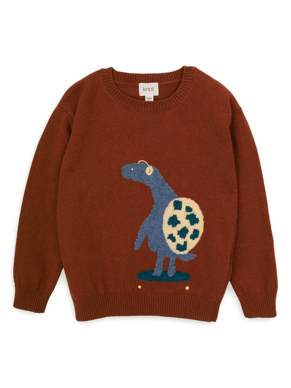 Knot Turtle Skater jumper - Red von Knot