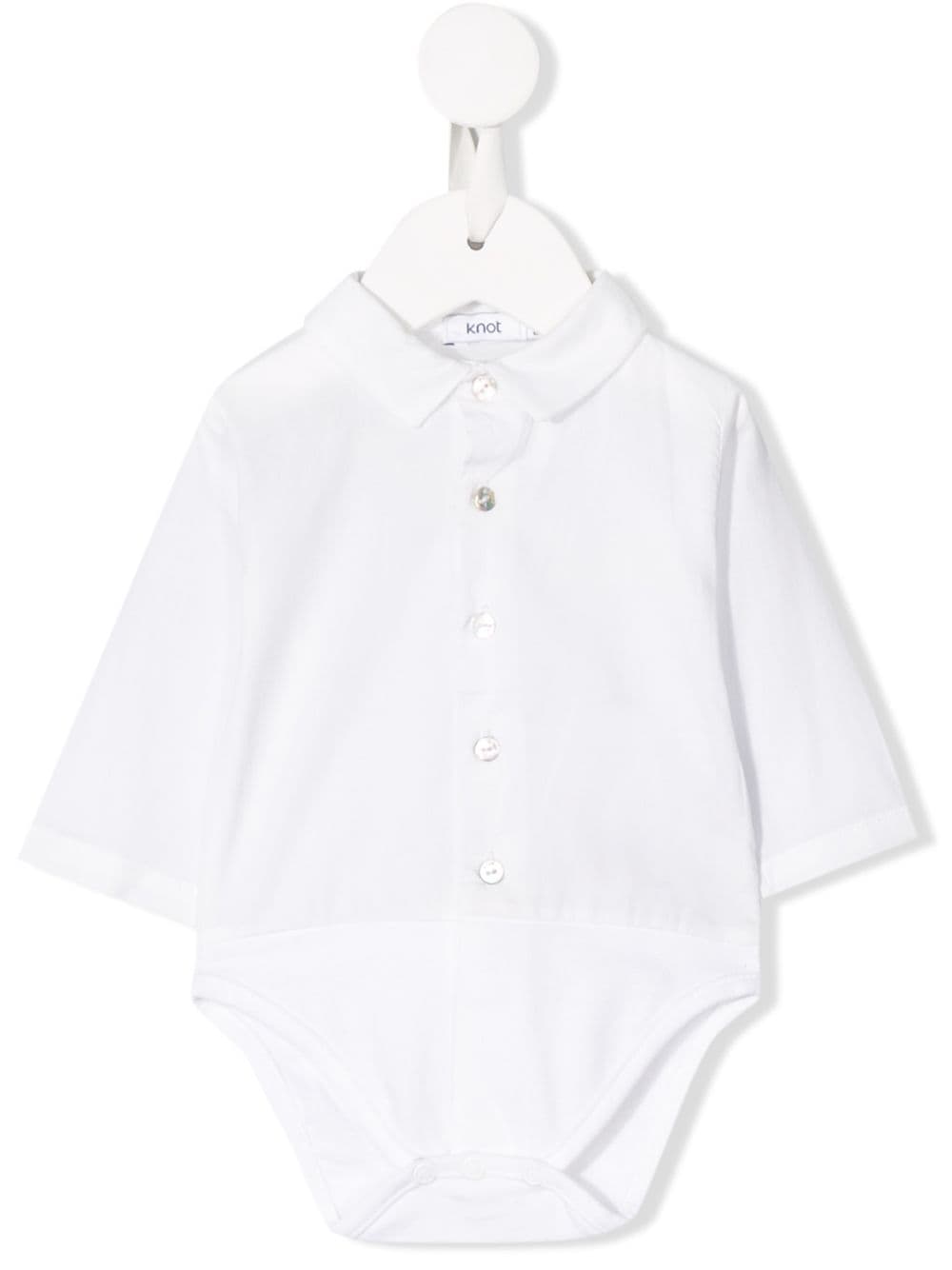 Knot fitted shirt body - White von Knot