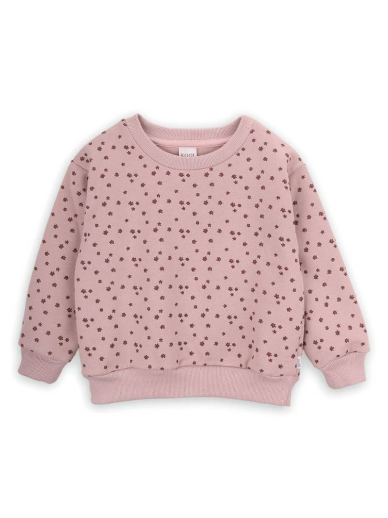 Knot flower-print sweatshirt - Pink von Knot