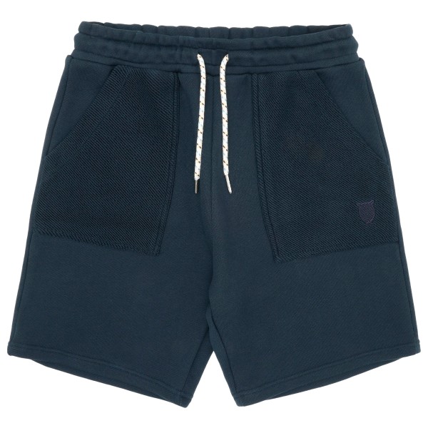 KnowledgeCotton Apparel - Birch Sweat Shorts - Shorts Gr L blau von KnowledgeCotton Apparel