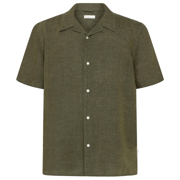 KnowledgeCotton Apparel - Box S/S Linen Shirt - Hemd Gr L oliv KnowledgeCotton Apparel - Box S/S Linen Shirt - Hemd Gr L oliv von KnowledgeCotton Apparel
