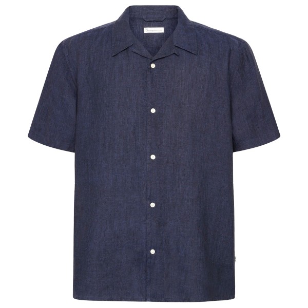 KnowledgeCotton Apparel - Box S/S Linen Shirt - Hemd Gr S blau KnowledgeCotton Apparel - Box S/S Linen Shirt - Hemd Gr S blau von KnowledgeCotton Apparel