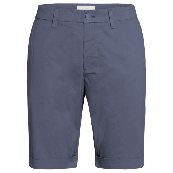 KnowledgeCotton Apparel - Chuck Regular Chino Poplin Shorts Vegan - Freizeithose Gr 28;29;30;31;32;33;34;36 blau;lila von KnowledgeCotton Apparel