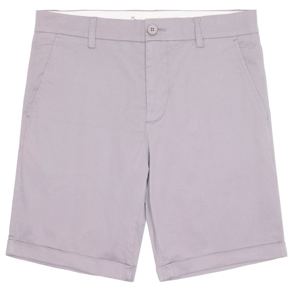 KnowledgeCotton Apparel - Chuck Regular Chino Poplin Shorts Vegan - Freizeithose Gr 28 lila von KnowledgeCotton Apparel