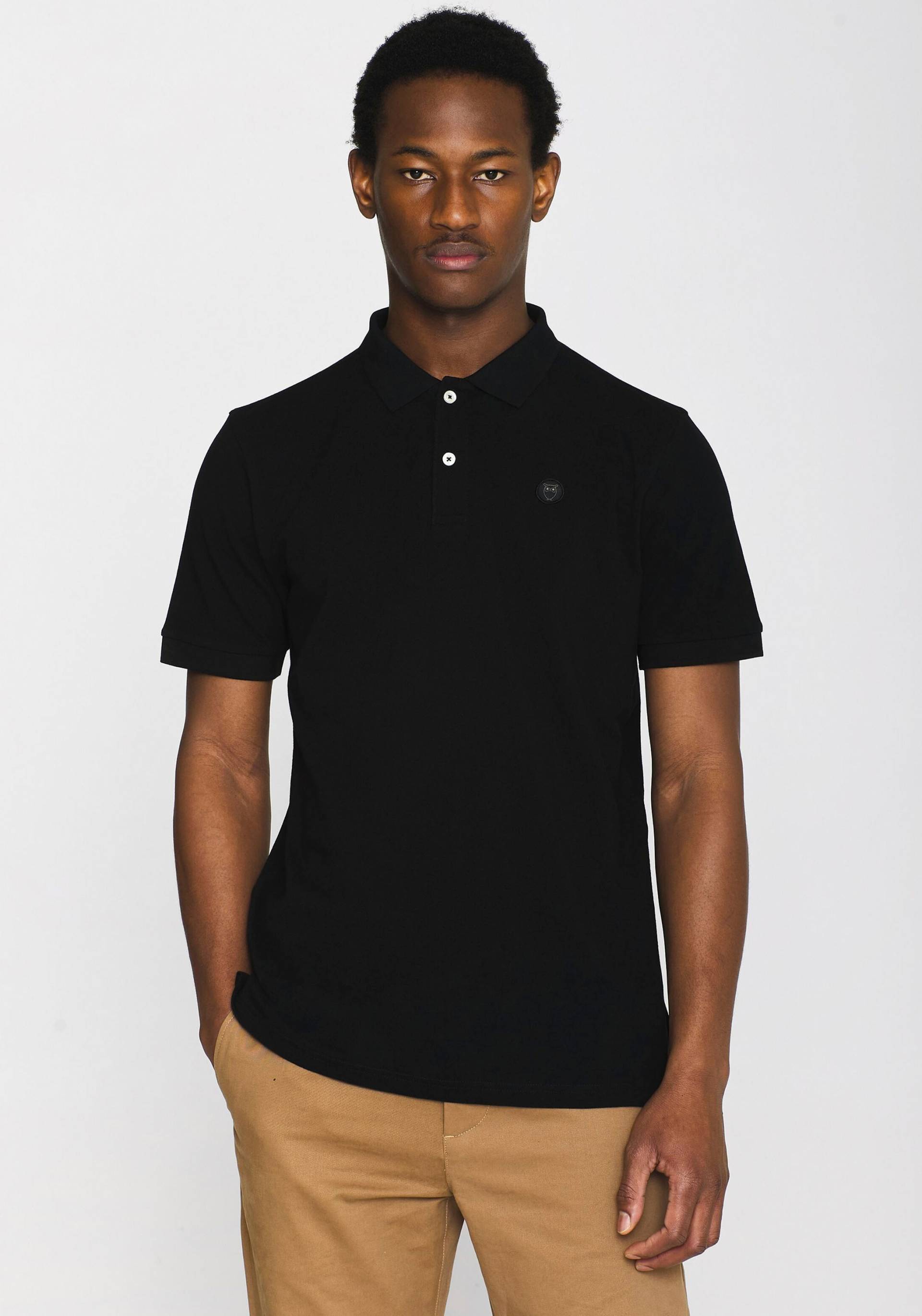 KnowledgeCotton Apparel Poloshirt, im klassischen Look von KnowledgeCotton Apparel