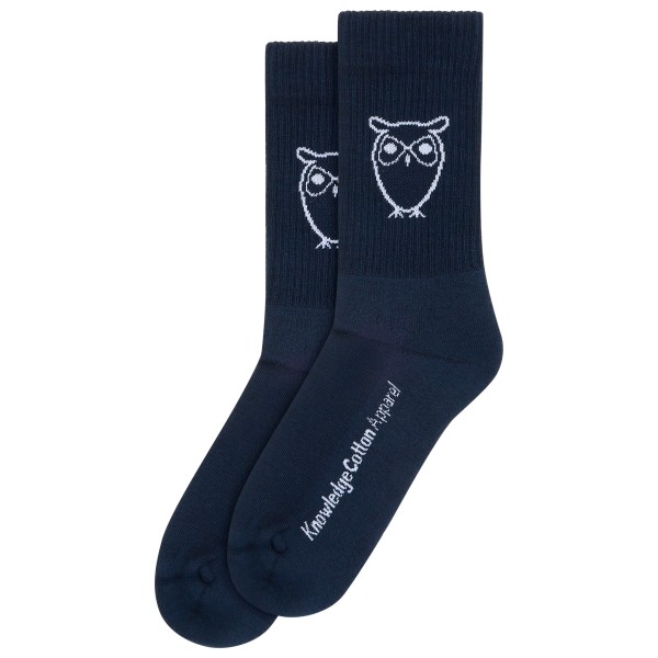 KnowledgeCotton Apparel - Tennis Sock - Multifunktionssocken Gr 39-42 blau von KnowledgeCotton Apparel