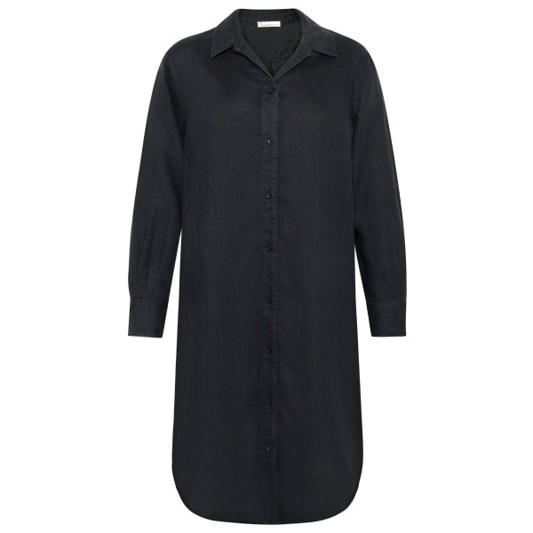 KnowledgeCotton Apparel - Women's Classic Linen Dress - Kleid Gr L schwarz von KnowledgeCotton Apparel