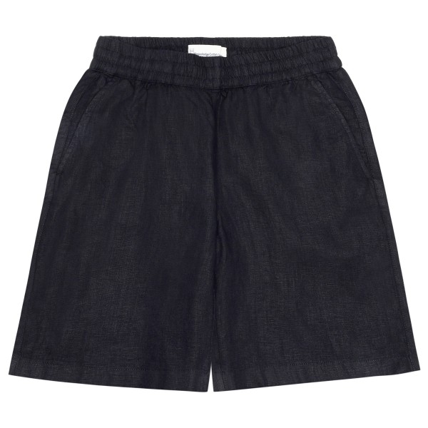 KnowledgeCotton Apparel - Women's Posey Wide Mid-Rise - Shorts Gr L schwarz von KnowledgeCotton Apparel