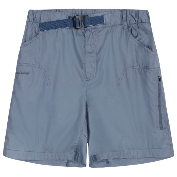 KnowledgeCotton Apparel - Women's Vent Ribstop Light Shorts - Shorts Gr L grau von KnowledgeCotton Apparel