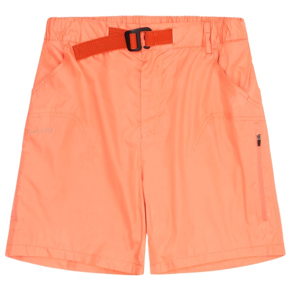 KnowledgeCotton Apparel - Women's Vent Ribstop Light Shorts - Shorts Gr L rot von KnowledgeCotton Apparel