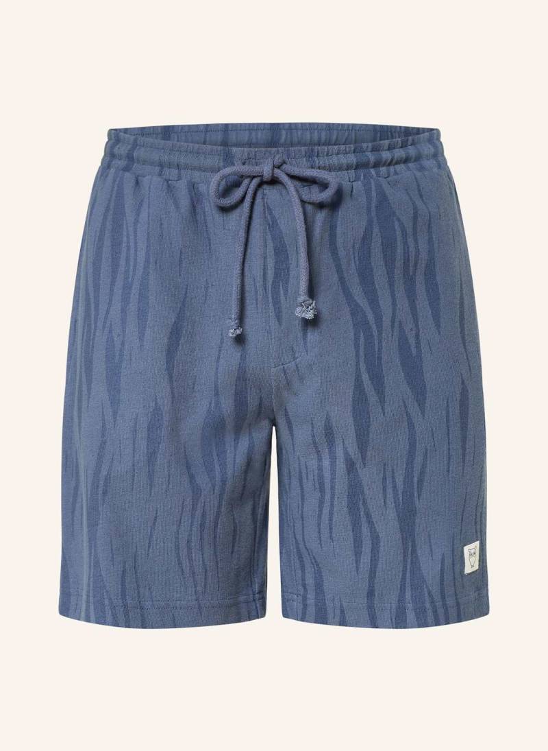 Knowledgecotton Apparel Jerseyshorts Fig Loose Fit blau von KnowledgeCotton Apparel