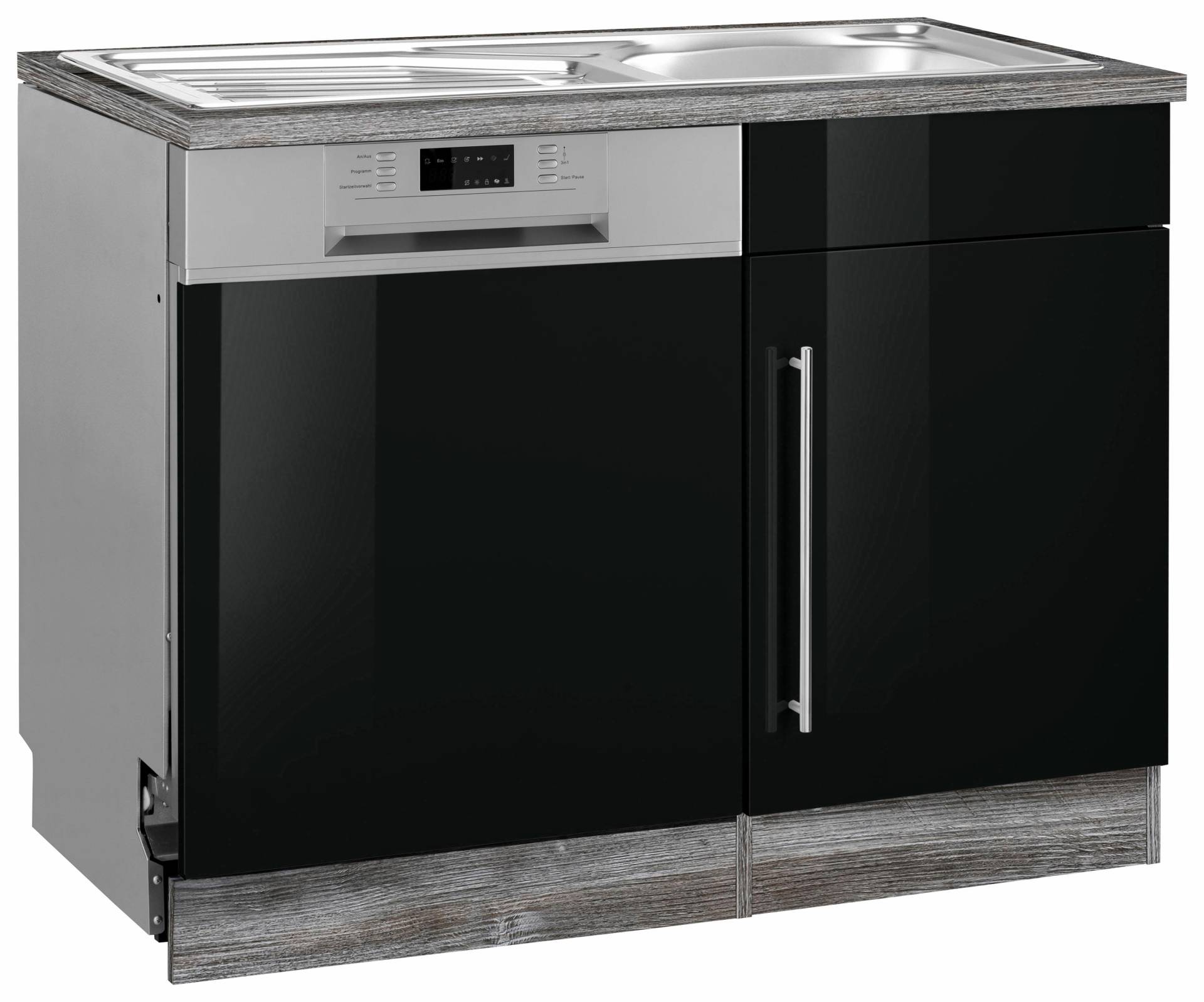 KOCHSTATION Spülenschrank »KS-Samos«, 110 cm breit, inkl. Tür/Sockel für Geschirrspüler KOCHSTATION Spülenschrank »KS-Samos«, 110 cm breit, inkl. Tür/Sockel für Geschirrspüler von KOCHSTATION