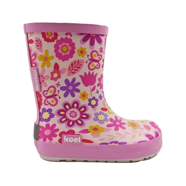 Koel - Kid's Wellie Bare Multi - Barfussschuhe Gr 30;31;32;33 oliv von Koel