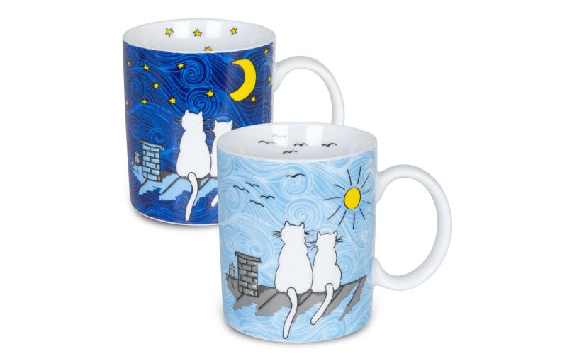 Könitz Tasse »2er Set Katze«, (2 tlg.) von Könitz