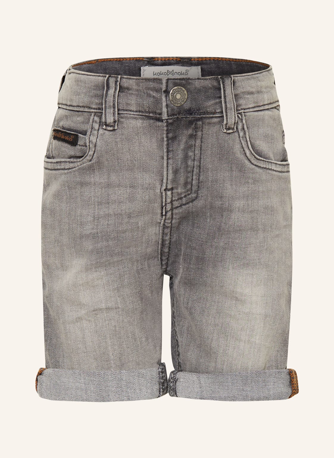 Koko Noko Jeansshorts grau von Koko Noko