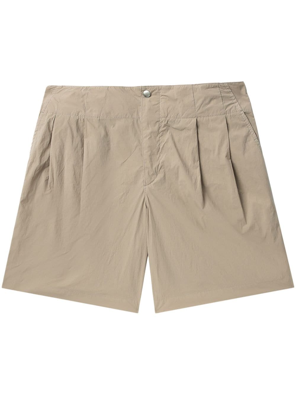 Kolor pleated tailored shorts - Neutrals von Kolor