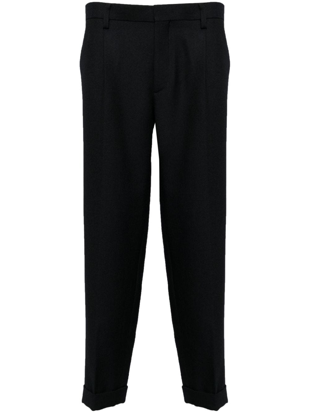 Kolor pleated tapered trousers - Blue von Kolor