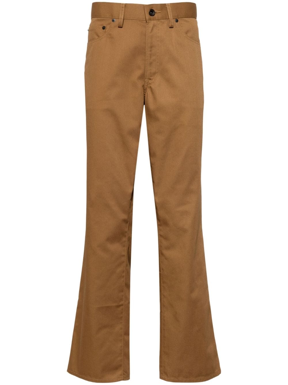 Kolor straight leg trousers - Brown von Kolor