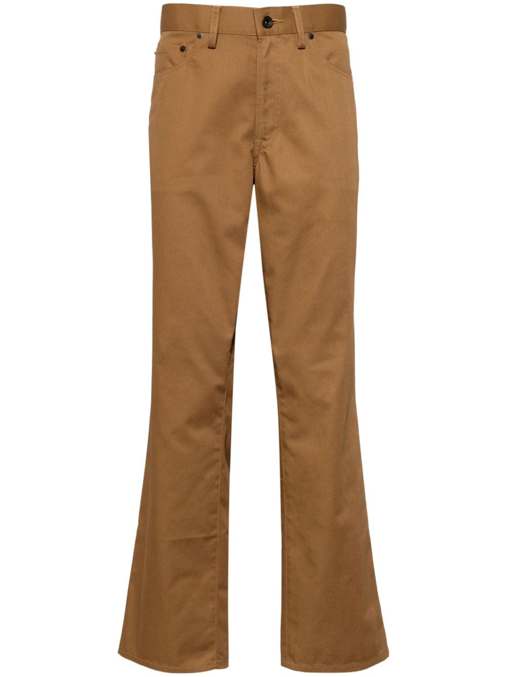 Kolor straight-leg trousers - Brown von Kolor