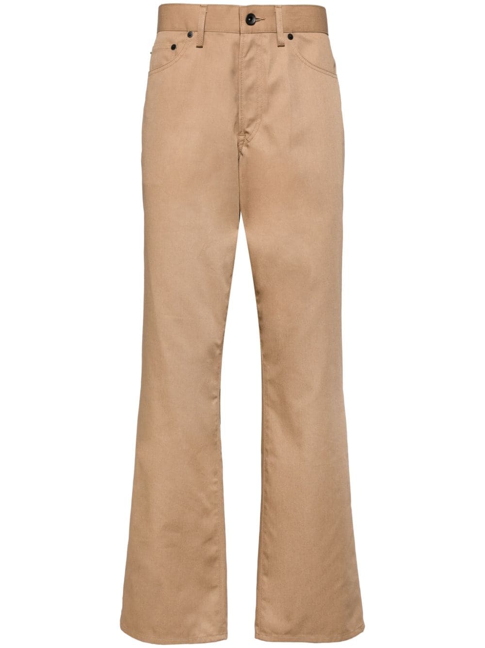 Kolor straight-leg trousers - Brown von Kolor