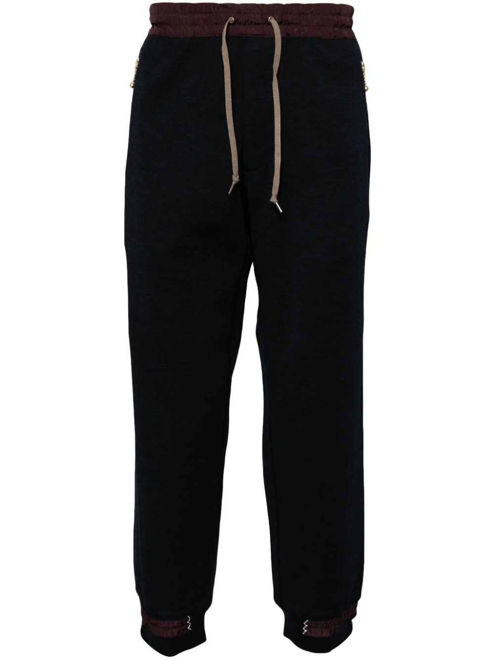 Kolor wool track pants - Blue von Kolor