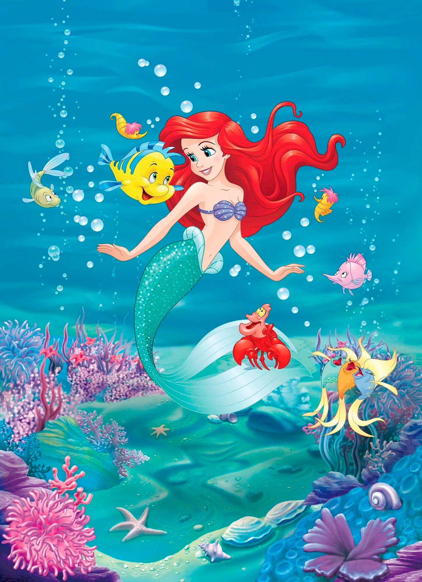 Komar Fototapete »Ariel Singing - Grösse 184 x 254 cm«, bedruckt, Kinderzimmer Komar Fototapete »Ariel Singing - Grösse 184 x 254 cm«, bedruckt, Kinderzimmer von Komar
