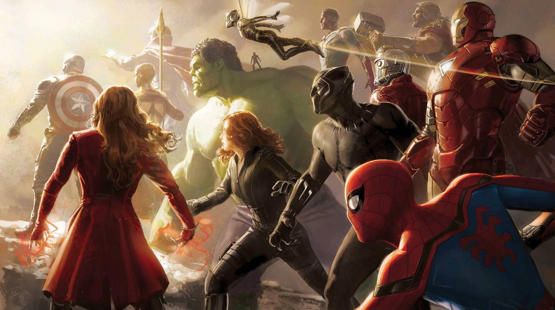 Komar Vliestapete »Avengers Final Battle«, 500x280 cm (Breite x Höhe) von Komar