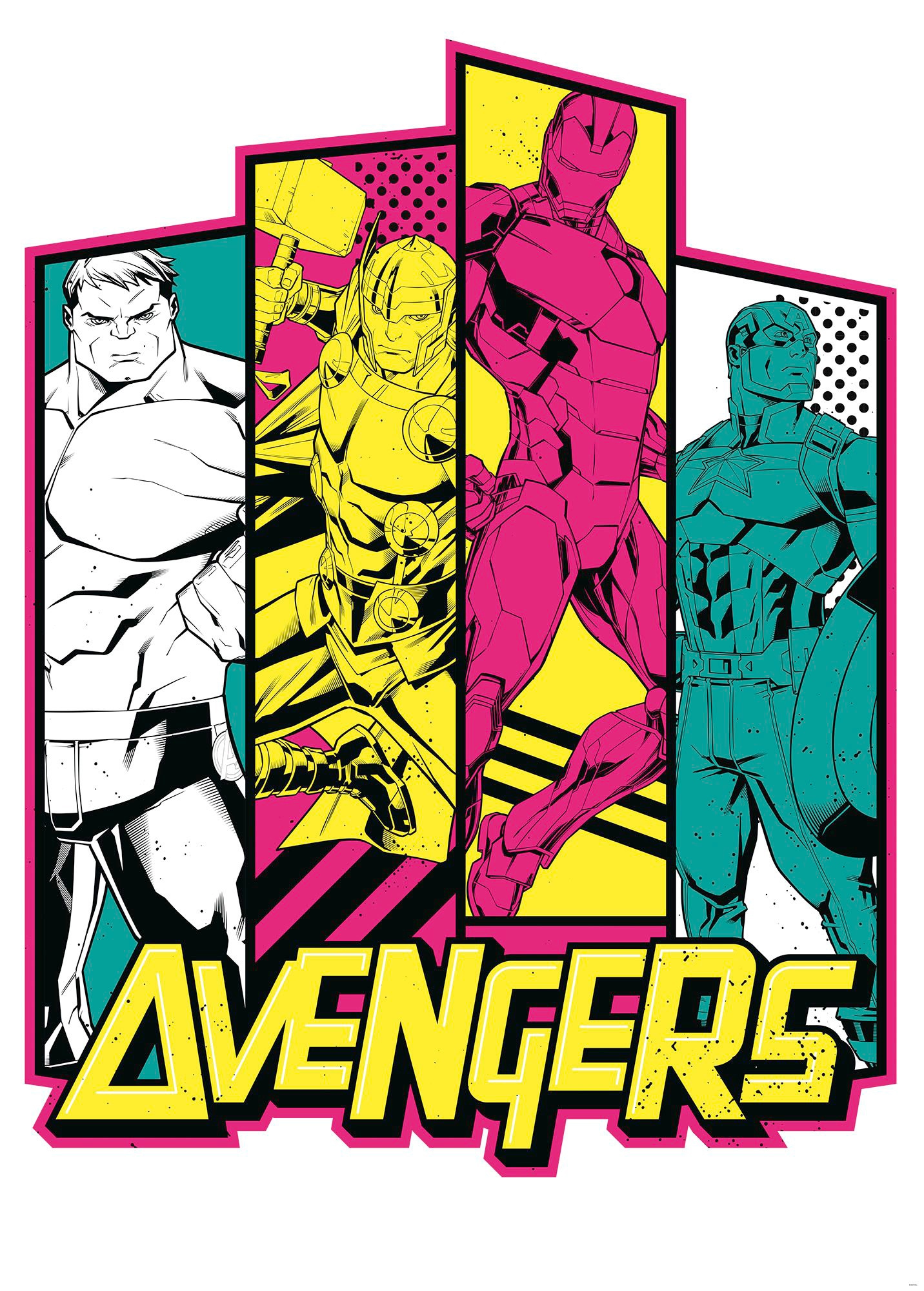 Komar Vliestapete »Digitaldruck Vlies - Avengers Flash - Grösse 200 x 280 cm«, bedruckt, Kinderzimmer Komar Vliestapete »Digitaldruck Vlies - Avengers Flash - Grösse 200 x 280 cm«, bedruckt, Kinderzimmer von Komar