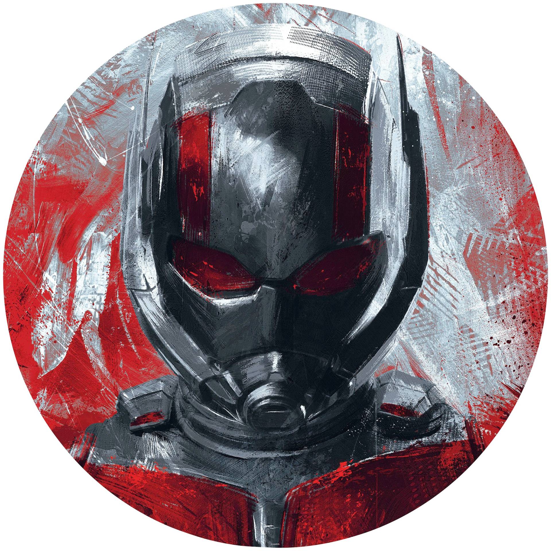 Komar Fototapete »Avengers Painting Ant-Man«, 125x125 cm (Breite x Höhe), rund und selbstklebend von Komar