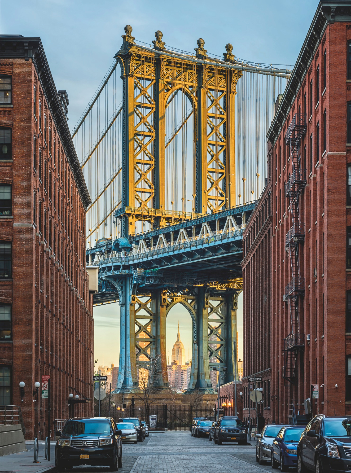 Komar Vliestapete »Brooklyn«, 184x248 cm (Breite x Höhe), inklusive Kleister von Komar