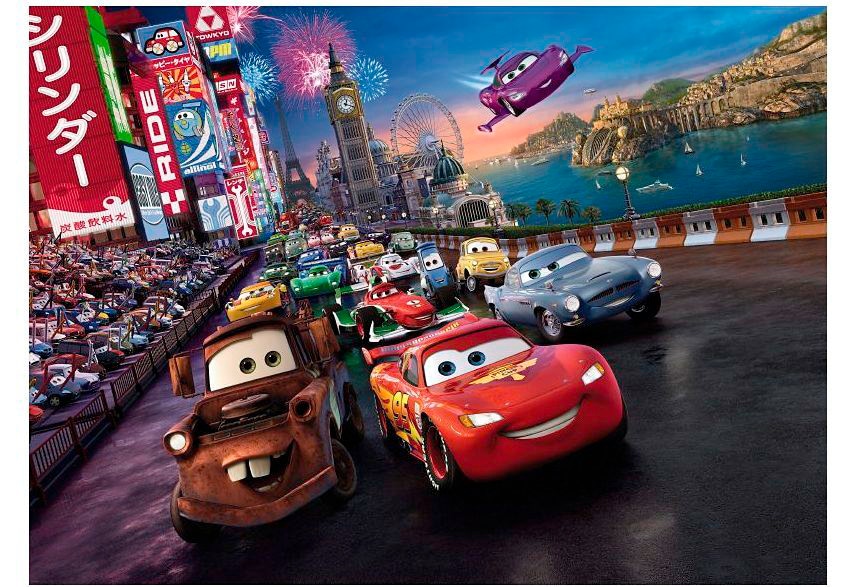 Komar Fototapete »Cars Race - Grösse 254 x 184 cm«, bedruckt, Kinderzimmer Komar Fototapete »Cars Race - Grösse 254 x 184 cm«, bedruckt, Kinderzimmer von Komar