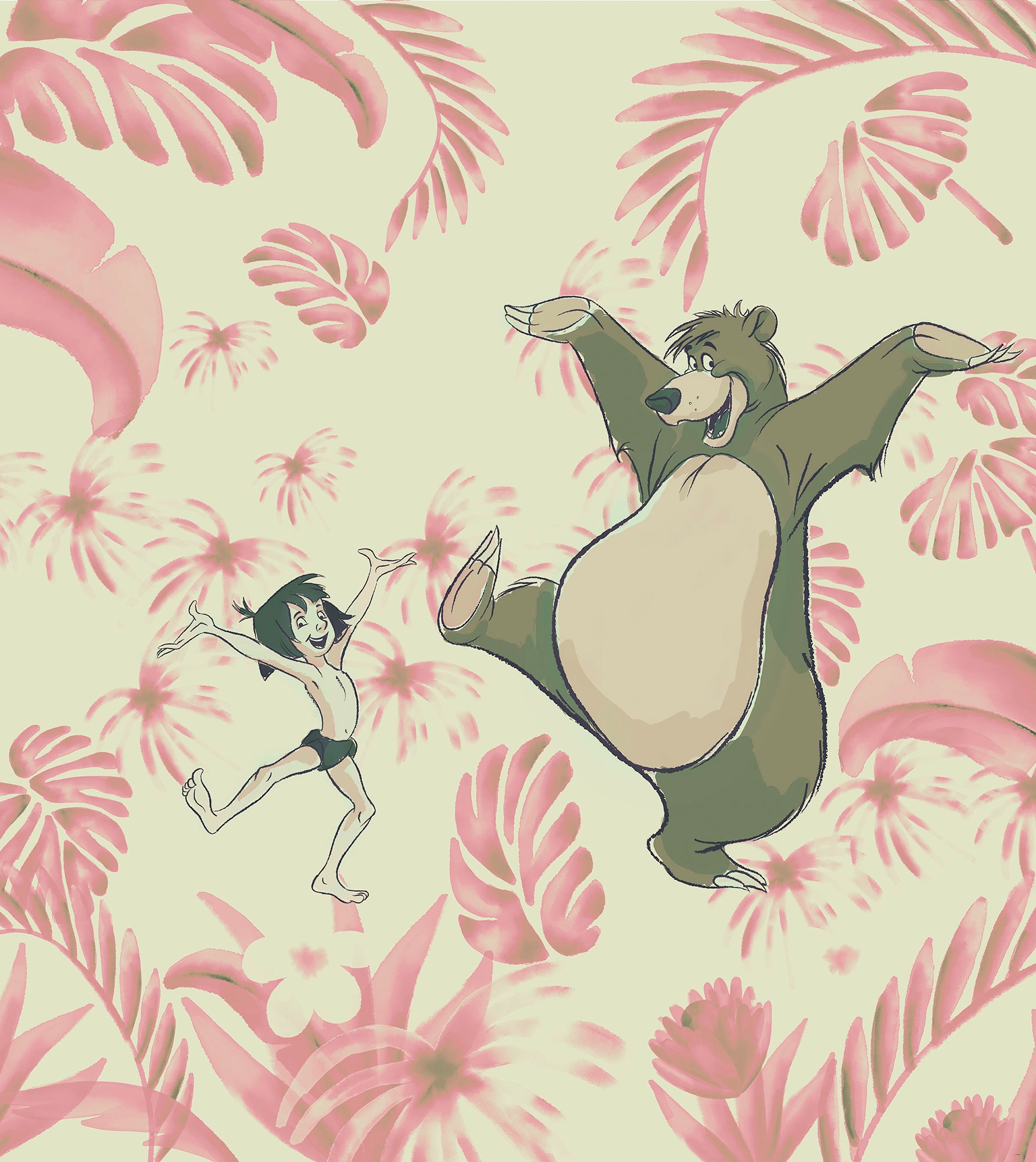 Komar Vliestapete »Digitaldruck Vlies - Dance the Jungle - Grösse 250 x 280 cm«, bedruckt, Kinderzimmer Komar Vliestapete »Digitaldruck Vlies - Dance the Jungle - Grösse 250 x 280 cm«, bedruckt, Kinderzimmer von Komar