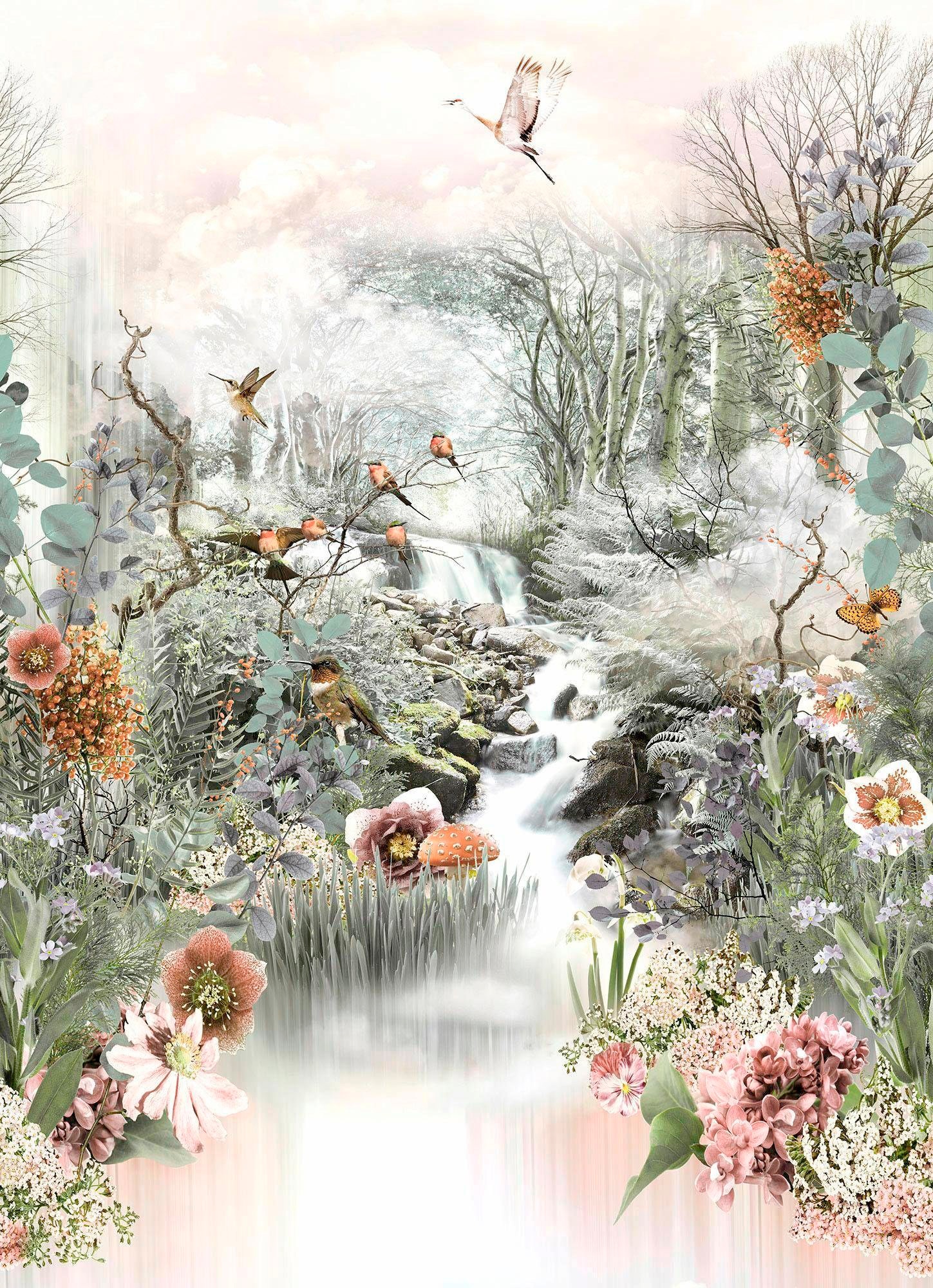 Komar Fototapete »Fable - Grösse 184 x 254 cm«, bedruckt, Wohnzimmer, Schlafzimmer Komar Fototapete »Fable - Grösse 184 x 254 cm«, bedruckt, Wohnzimmer, Schlafzimmer von Komar