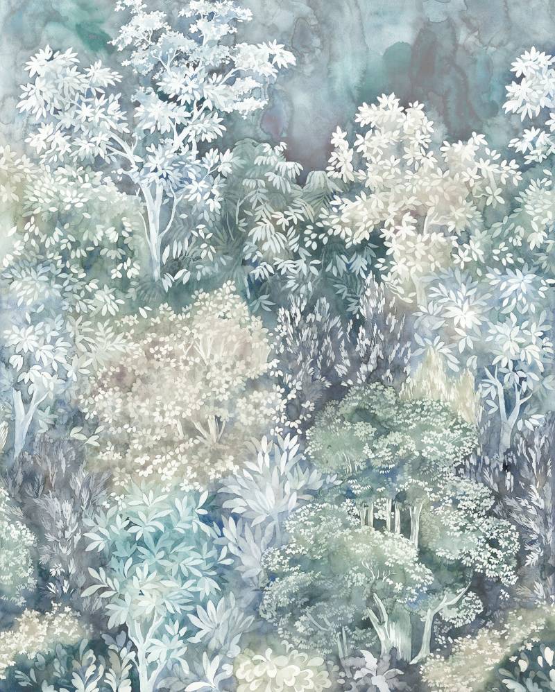 Komar Vliestapete »Digitaldruck Vlies - Forêt Enchantée - Grösse 200 x 250 cm«, bedruckt, Wohnzimmer, Schlafzimmer von Komar