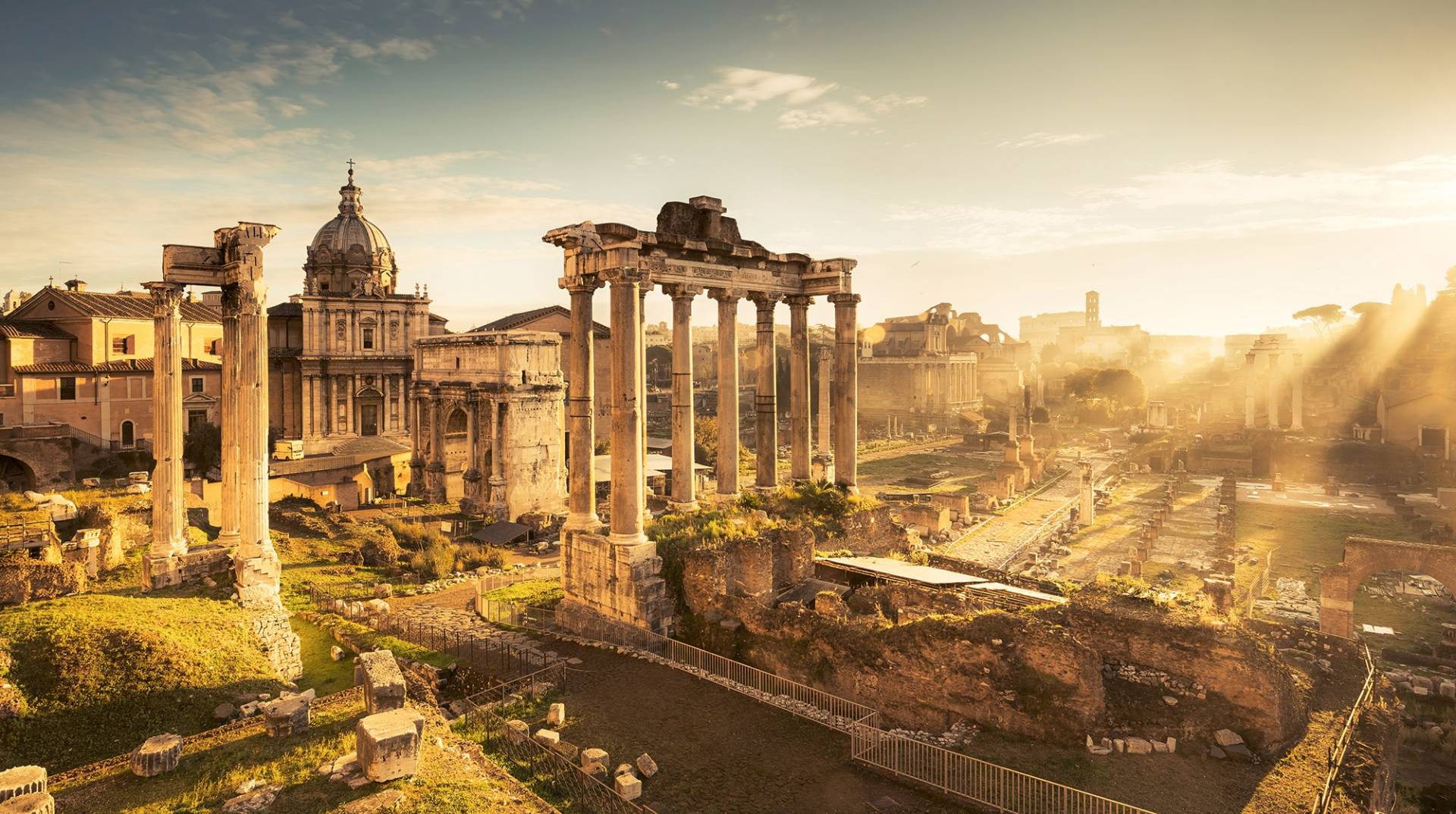 Komar Vliestapete »Digitaldruck Vlies - Forum Romanum - Grösse 500 x 280 cm«, bedruckt, Wohnzimmer, Schlafzimmer Komar Vliestapete »Digitaldruck Vlies - Forum Romanum - Grösse 500 x 280 cm«, bedruckt, Wohnzimmer, Schlafzimmer von Komar